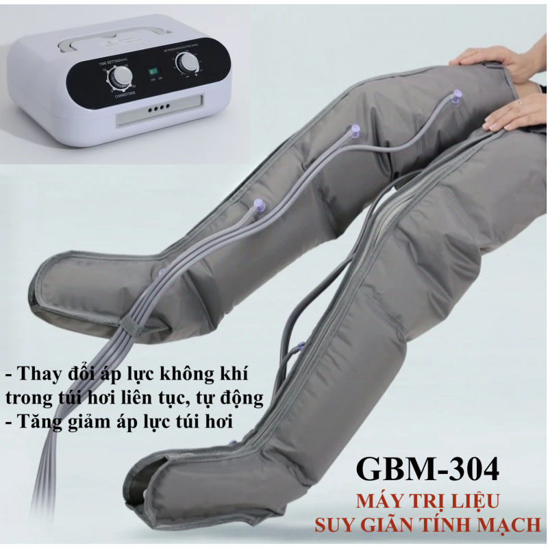 MÁY KHÍ NÉN CHO NGƯỜI GIÃN TÍNH MẠCH GBM-304